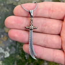 Ciondolo spada in argento 925