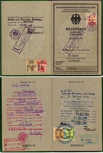Germania passaporto entrate