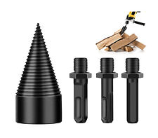 Punta Spaccalegna per Trapano 48mm Vite Conica Gradini 3 Manici Taglia Legno 366