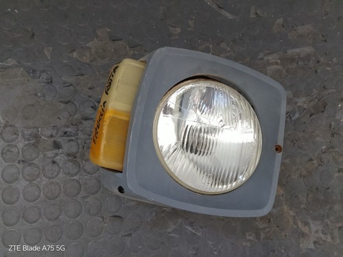 Faro sinistro con mascherina - con,