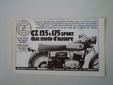 advertising Pubblicità 1976 MOTO CZ 175 SPORT