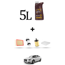 HOFFCAR Kit tagliando 4 FILTRI