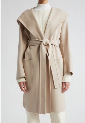 Cappotto avvolgente lana