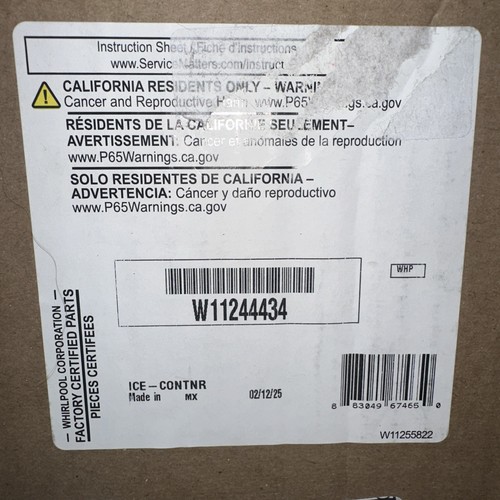 Whirlpool contenitore ghiaccio - whirlpool,