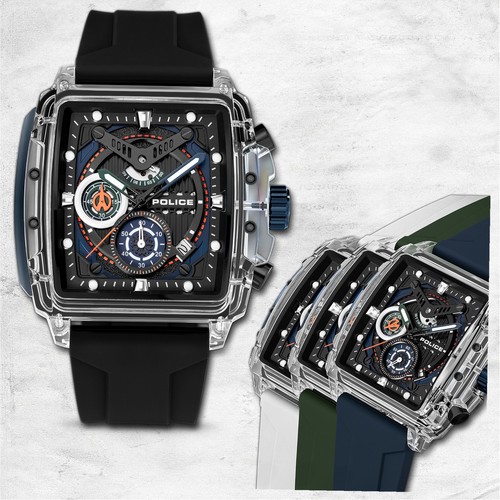 Orologio uomo police con - uomo,