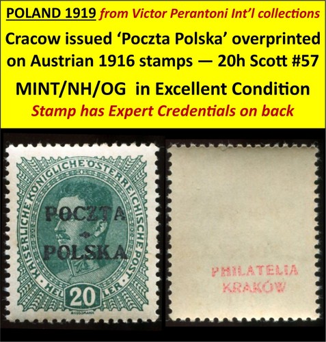 Polonia 1919 poczta polska - polonia,