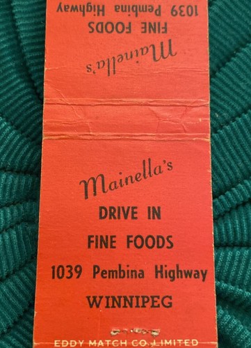 Vintage matchbook cover - vintage,