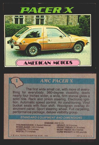 1976 auto del - auto, 1977