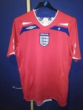 UMBRO Inghilterra Maglia UFFICIALE 2008 Shirt (juventus milan inter lazio roma)