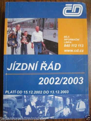 Czech railways train - czech, orari