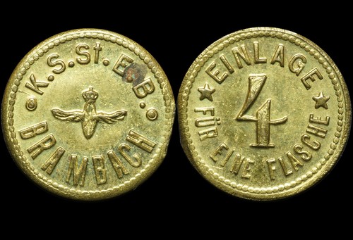 Marca pfennig ferrovia - pfennig.,