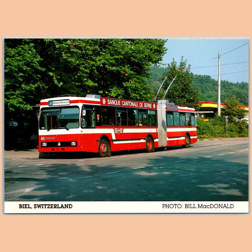 Postcard biel switzerland 65 - switzerland, #65