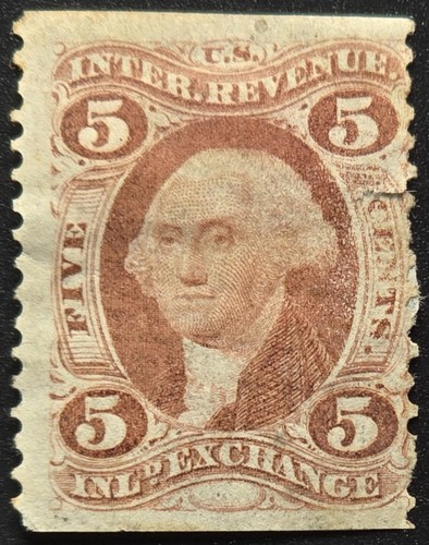1862 1871 scott r27c 5c - us,