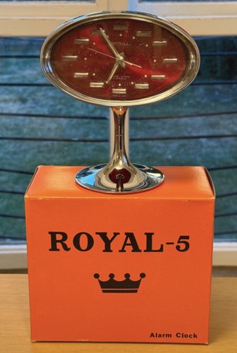 1970s royal alarm clock - -, 5