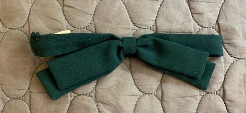 Cravatta fiocco verde uniforme