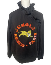 Felpa nera KENZO X H&M con