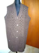 GILET - CARDIGAN DONNA LUNGO - TG. 44