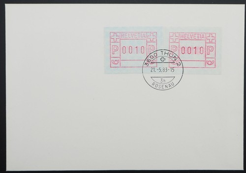 Svizzera atm tipo ii - tipo, a