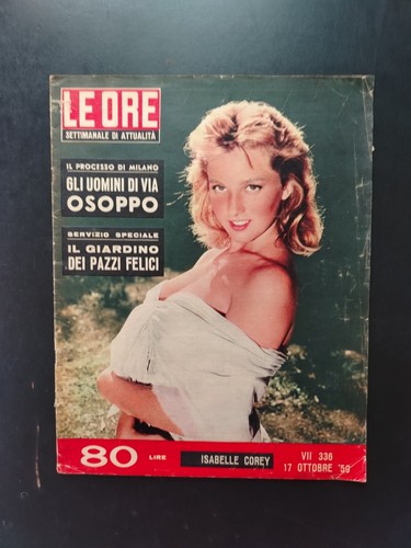 Ore 336 ottobre - le,