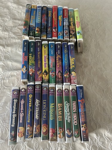 Walt disney vhs - disney,