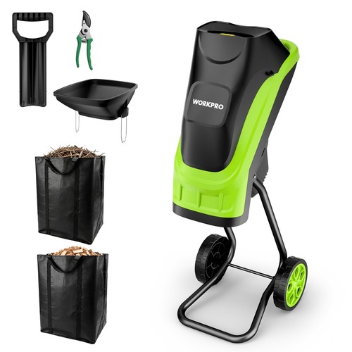 Trituratore elettrico workpro - trituratore,