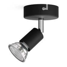 Faretto a soffitto o parete Philips limbali GU10 nero
