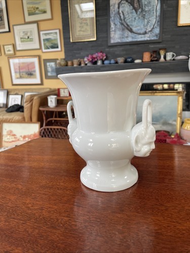 Vaso urna francese bianca