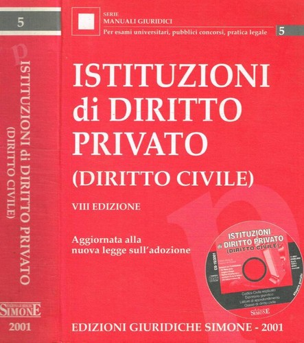 Istituzioni diritto privato - di,