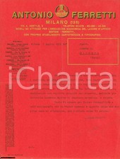 1933 MILANO Mobili attrezzi