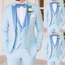 Abito uomo blu monofila giacca