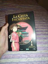 LA CITTA' INCANTATA DVD RARO FUORI TESTATO 2 DVD ED DIGIPACK ANIME STUDIO GHIBLI