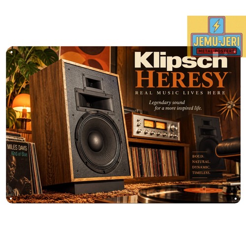 Klipsch heresy insegna poster - klipsch,