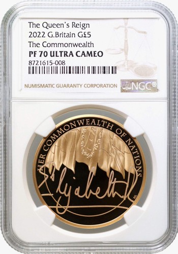 Elisabetta 2022 oro pf70 uc - elisabetta,