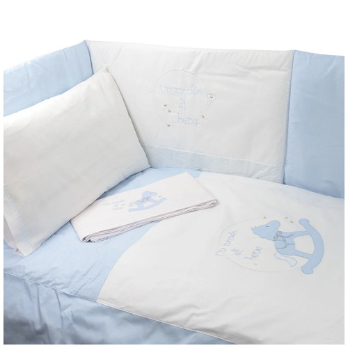 Set copripiumino con paracolpi