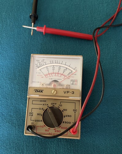 Vintage tmk analog multimeter - vintage,