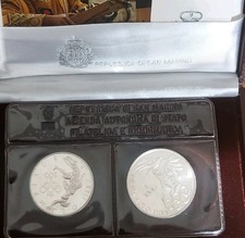  San Marino dittico di monete