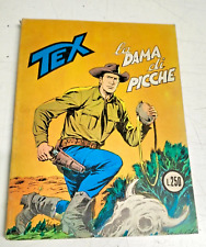 TEX WILLER # 116-LA DAMA DI PICCHE-200 lire-1a EDIZIONE-1970-CON INSERTO ZAGOR