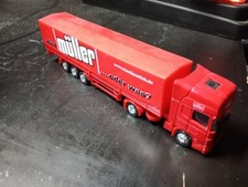 Modellino camion tir truck MULLER alles oder was Scania rimorchio die-cast A2