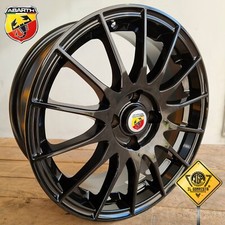 Kit 4 Cerchi in lega 15 Compatibili con Fiat Punto Evo + 500 595 695 Abarth Tjet