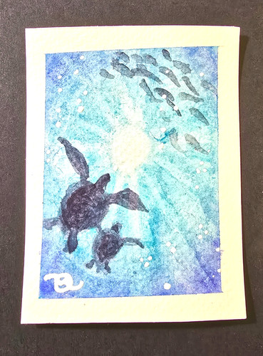 Quadro originale aceo - quadro,