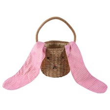 Rattan Bucket Bag for
