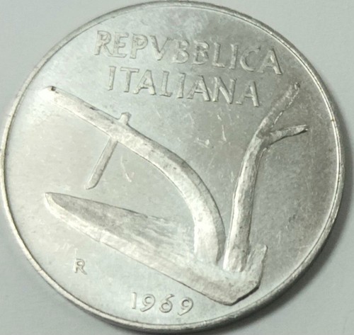 Italia moneta repubblica del - moneta,