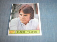 CLAUDE FRANCOIS VIGNETTE PANINI TBE CANTANTI 69 ITALIE 1969 ALBUM