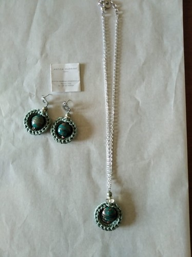 Antica murrina parure - murrina, collana