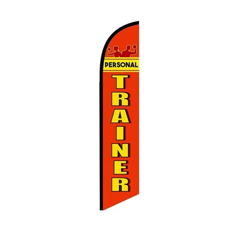 Personal trainer bandiera - trainer,