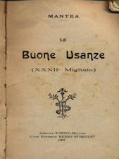 LE BUONE USANZE LIBRI