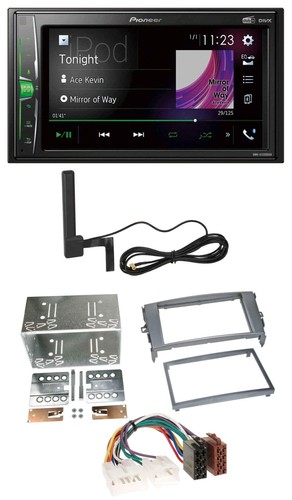 Pioneer mp3 dab - mp3, 2din