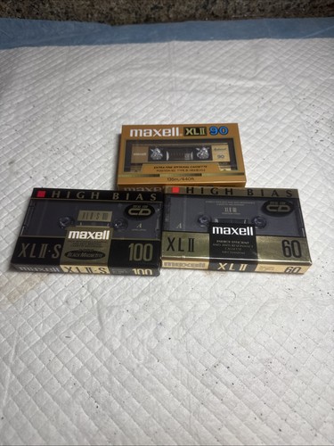 Maxell cassettes xl - maxell, 60