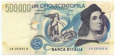 500000 Lire RAFFAELLO