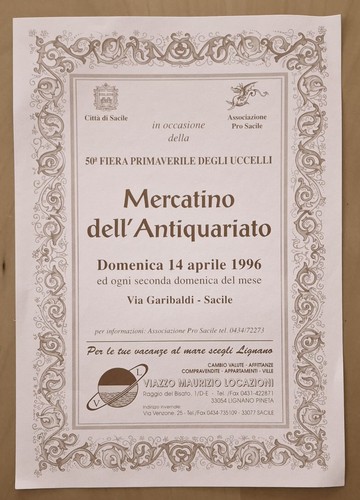 Volantino 1 - volantino, 1°